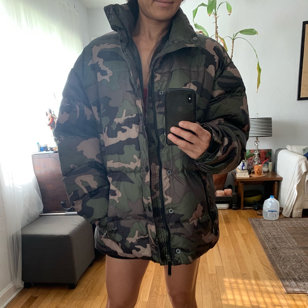 Camo winter jacket